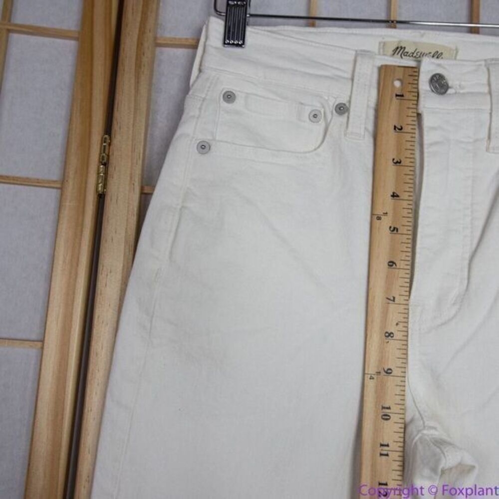 NEW Madewell The High-Rise Perfect Vintage Jean‎ in Tile White, 24 - Picture 6 of 16